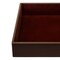 Dacasso Chocolate BrownLeather Conference Room Organizer Tray AG-3440 - alternate 2